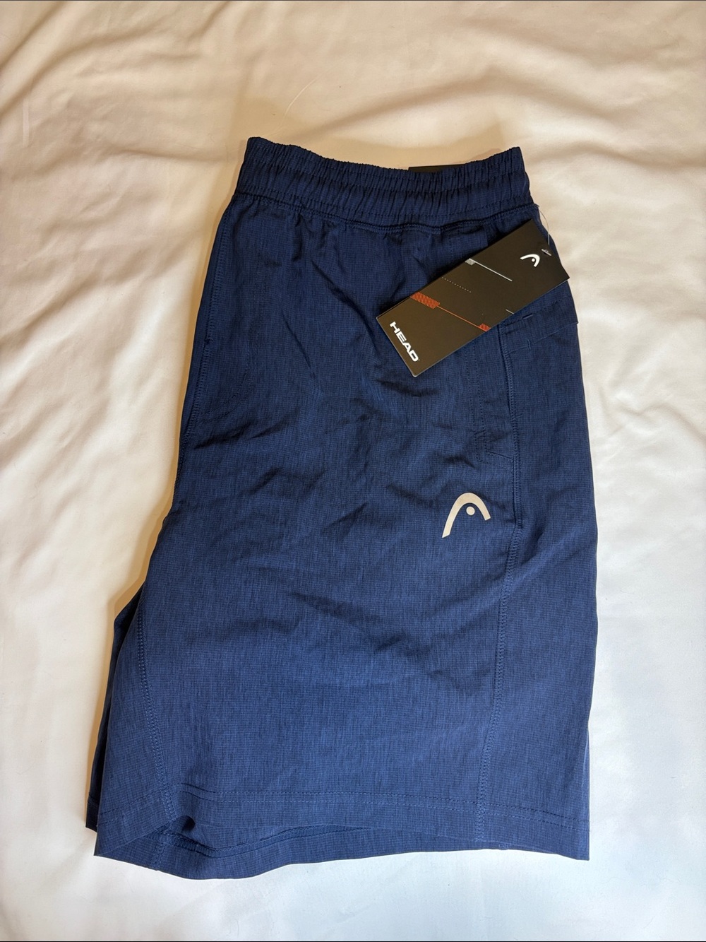NWT New HEAD Men's Athletic Workout Gym Shorts 7” Inseam Drawstring Dri Fit Slim